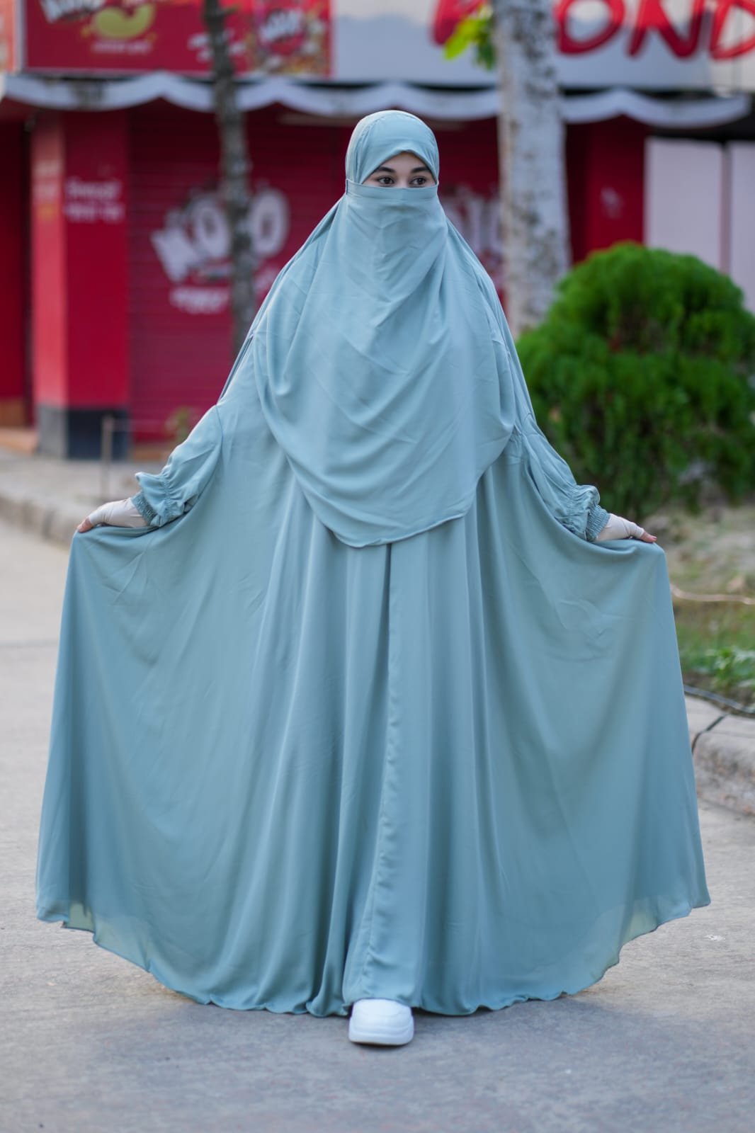 Abaya Zilbab - PS210 Long Khimar Zilbab - PS210 - Image 1