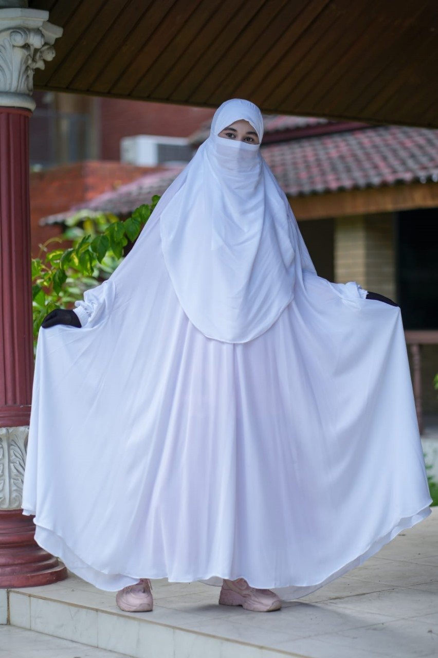 PS233 Long Khimar Zilbab - PS205 - Image 1